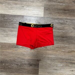 Ethika Red shorts